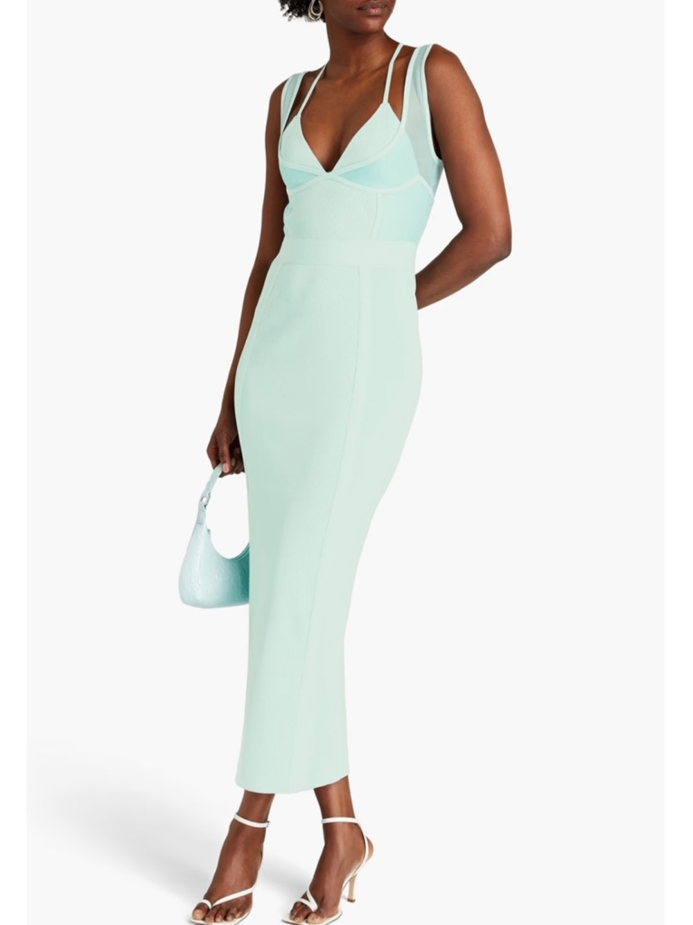 Herve Leger Maxi Bandage Dress